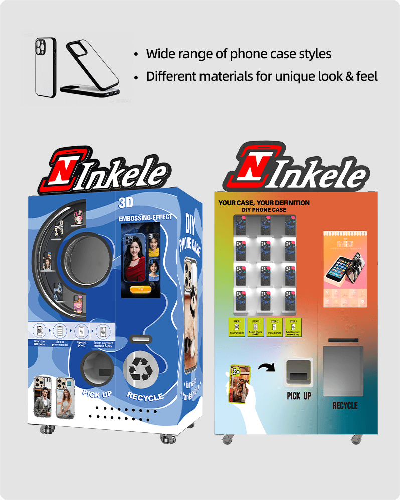 Wide selection of 100+ wholesale phone cases for vending machines - Compatible with iPhone, Samsung, and Huawei